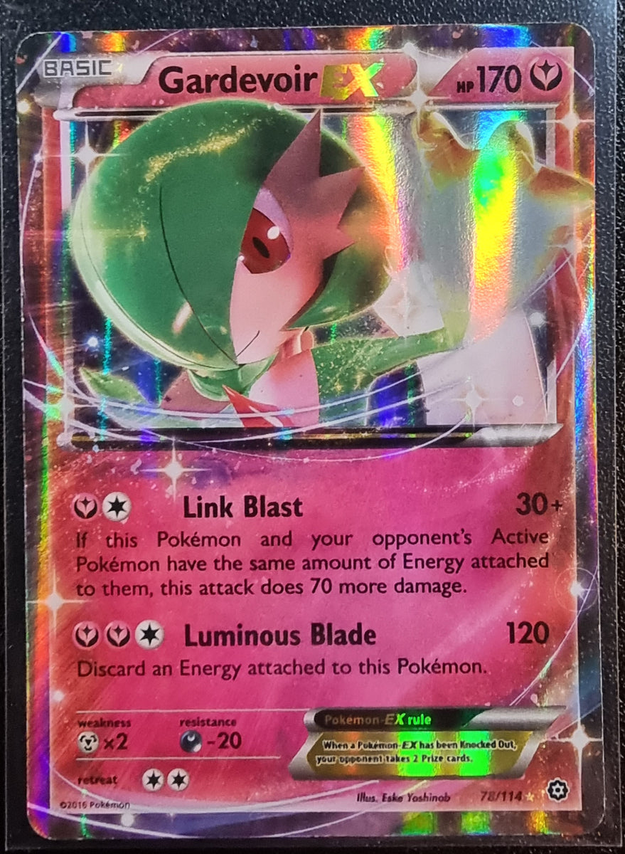 Gardevoir EX ULTRA RARE 78/114 Pokemon XY Steam Siege NM HOLO