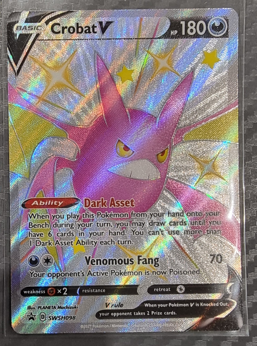 Sold Pokemon Crobat V Full Art