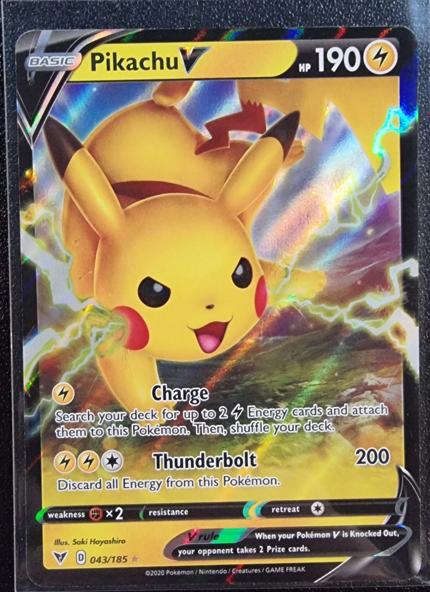 Pokemon - Pikachu V - 043/185 - Ultra Rare