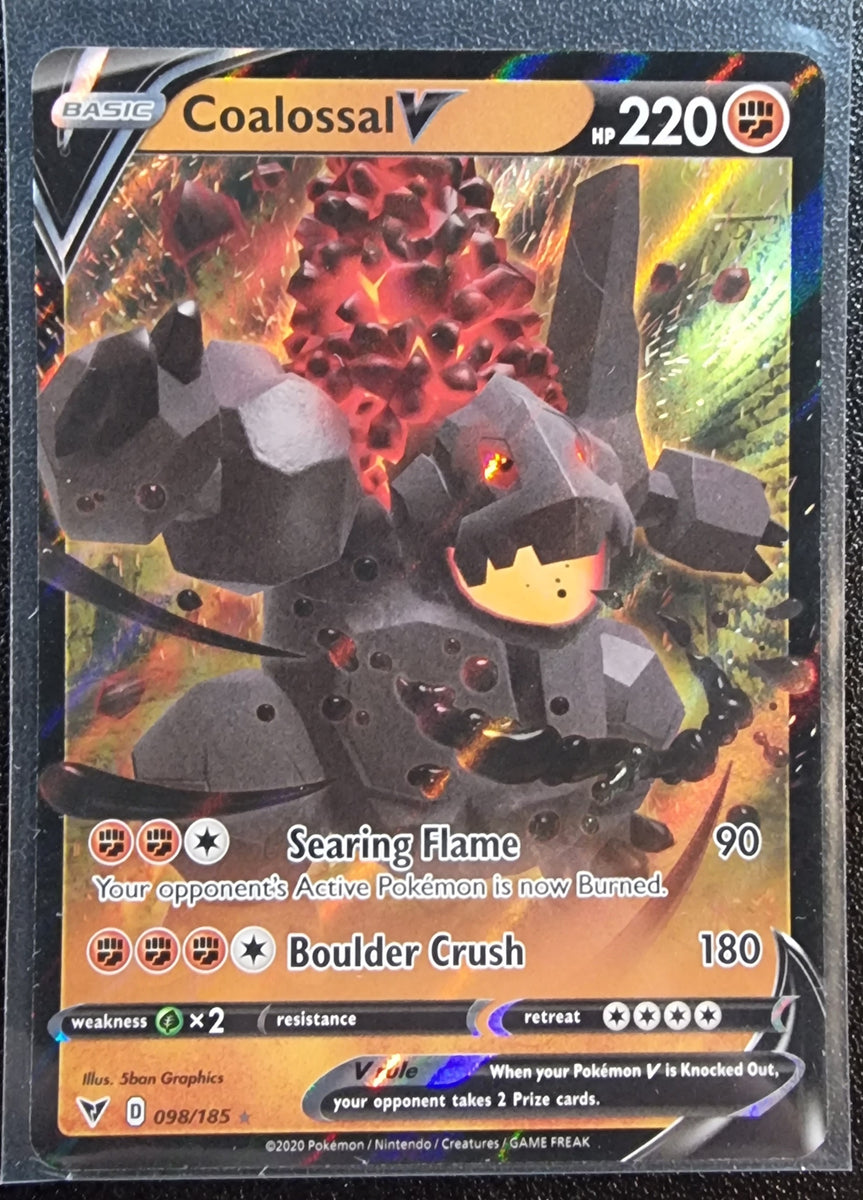 Pokemon Coalossal sold V Full Art