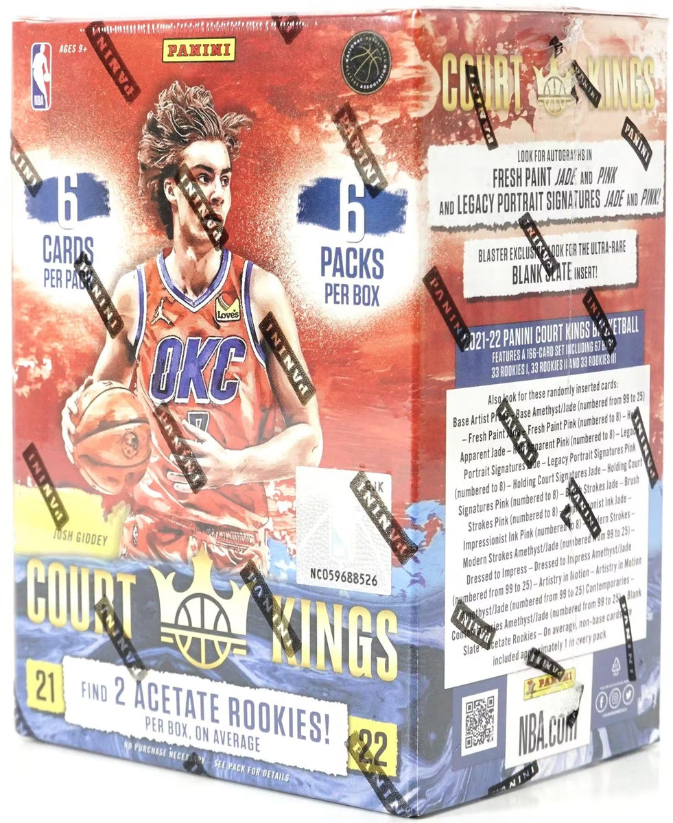 2021-22 Panini Court Kings NBA Basketball - International Blaster