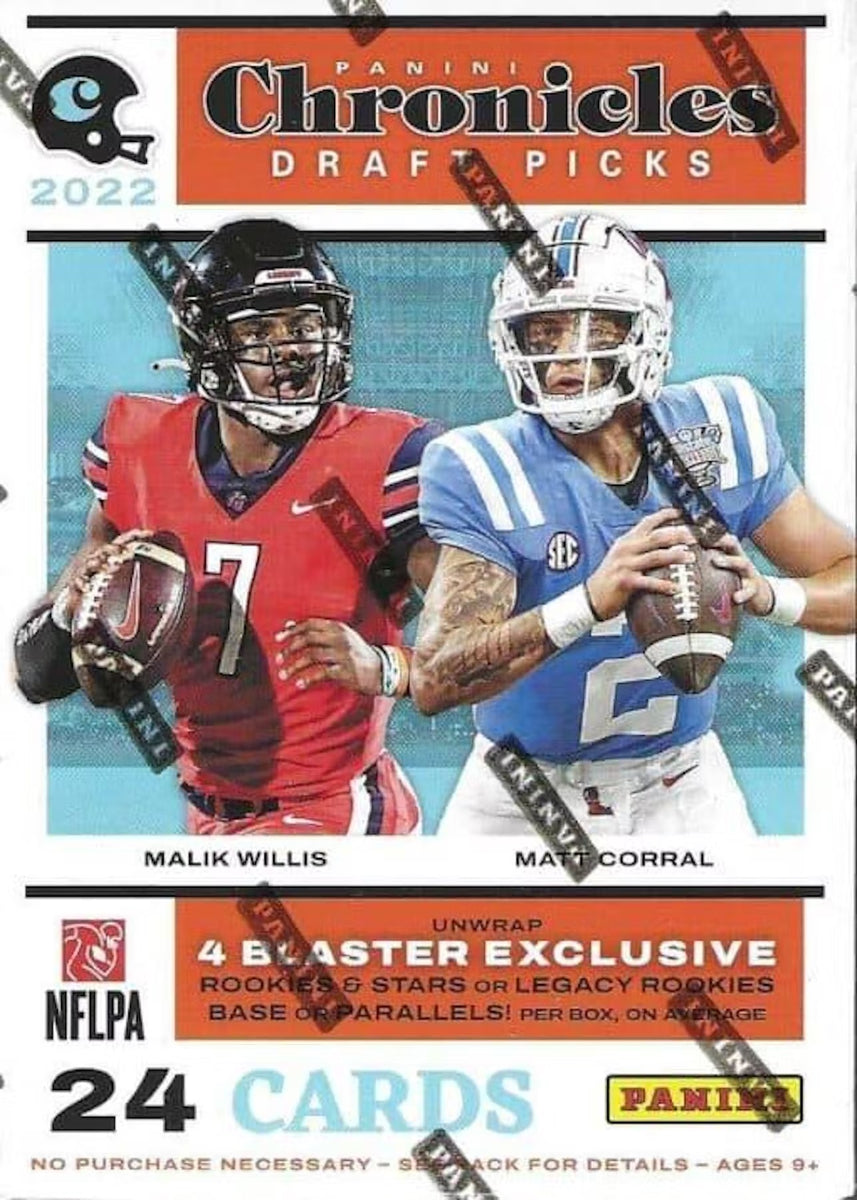 2022 Panini Contenders Football NFL Trading Card Blaster Box