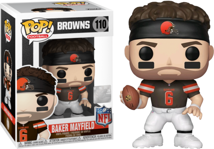 Funko Pop! Football Cleveland Browns #110 Baker Mayfield NFL Draft