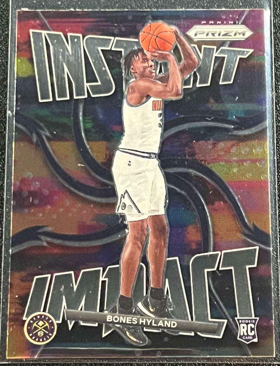 Bones Hyland RC - 2021-22 Panini Prizm Basketball INSTANT IMPACT