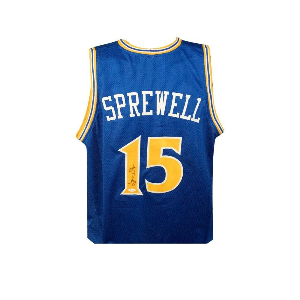 sprewell warriors jersey