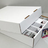 BCW 5,000ct Cardboard Card Storage Box w/ FULL Lid