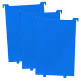 BCW Comic Book Bin Partition (3ct) - Blue