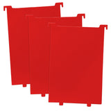 BCW Comic Book Bin Partition (3ct) - Red