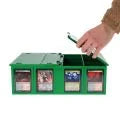 BCW Collectible Card Bin Plastic Storage Box (3,200 ct) - Green