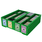 BCW Collectible Card Bin Plastic Storage Box (3,200 ct) - Green