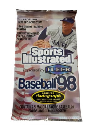 1998 Fleer Sports Illustrated MLB Baseball cards - Hobby Pack