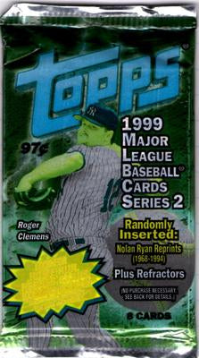 1999 Topps Series 2 MLB Baseball - Retail Pack