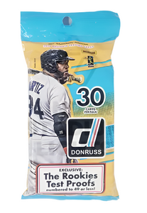 2016 Panini Donruss MLB Baseball cards - Cello/Fat/Value Pack