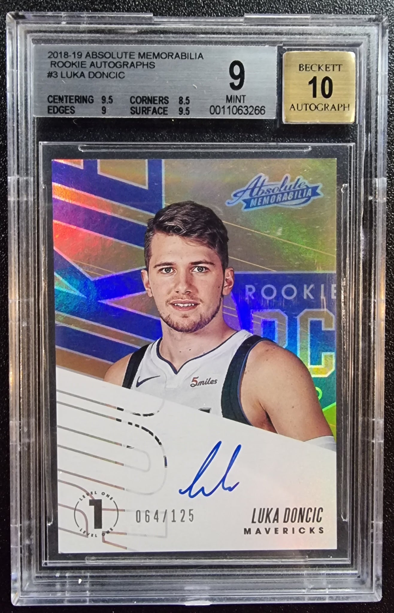 BGS9 2018-19 Prizm Silver Luka Doncic RC - その他