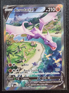 Aerodactyl V - Pokemon Lost Origin ALT ART Holo Foil Ultra Rare #180/196