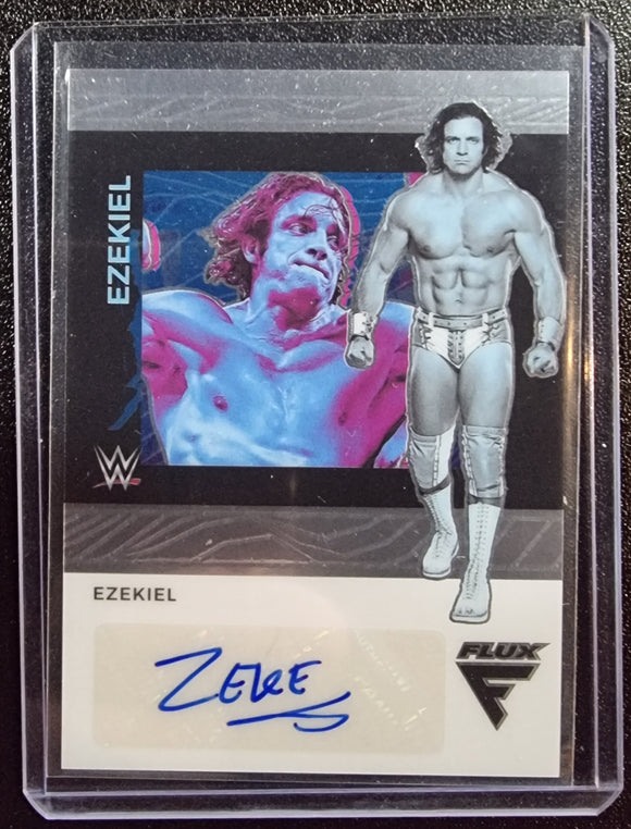 Ezekiel - 2022 Panini Chronicles WWE Wrestling Flux Autograph #FX-EZK