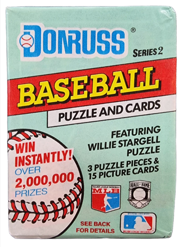1991 Donruss Series 2 MLB Baseball - Retail Wax Pack
