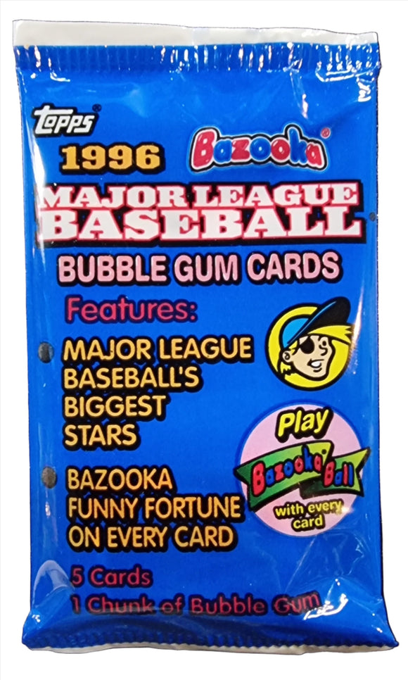 1996 Topps Bazooka MLB Baseball cards - Hobby Pack