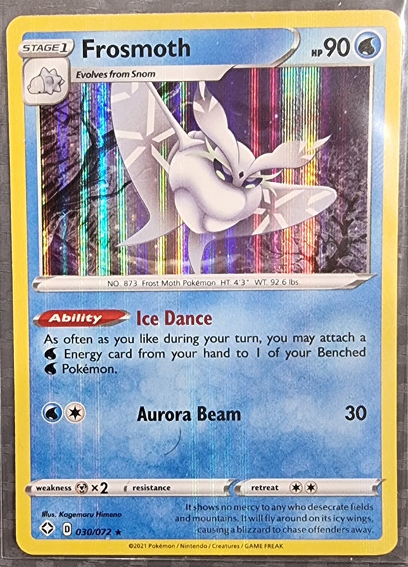 Frosmoth - Pokemon Shining Fates Holo Foil Rare #030/072