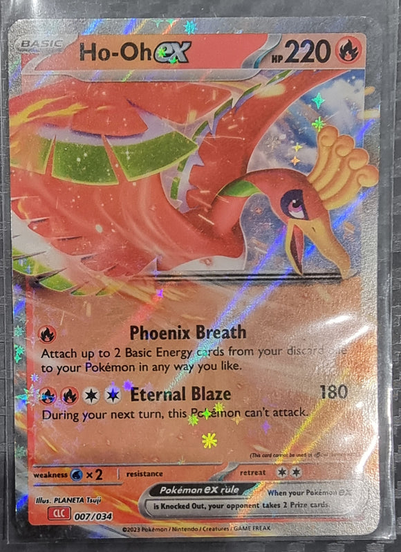 Ho-Oh EX - Pokemon TCG Classic Collection Holo Foil Ultra Rare #007/034 CLC