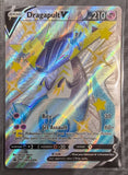 Dragapult V - Pokemon Sword & Shield FULL ART Black Star Promo Holo Foil #SWSH096