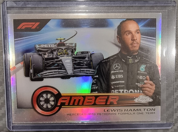 Lewis Hamilton - 2023 Topps Chrome F1 Camber Insert #CAM-LHI