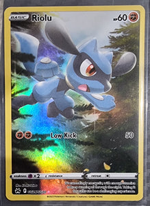 Riolu - Pokemon Crown Zenith Galarian Gallery Full Art Holo Ultra Rare #GG26/GG70