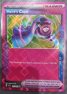 Hero's Cape Trainer - Pokemon Temporal Forces Holo Foil Pink ACE SPEC Rare #152/162