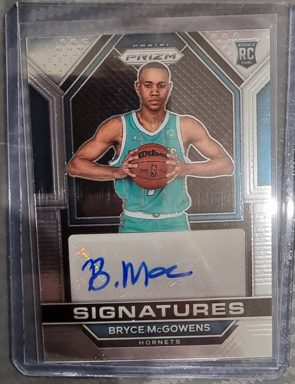 Bryce McGowens RC - 2022-23 Panini Prizm NBA Rookie Signatures Auto RSI-BRY