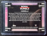 Carmella #/50 - 2018 Topps WWE Wrestling Women's Division Royal Rumble #RR-23