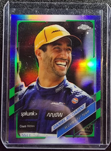 Daniel Ricciardo - 2021 Topps Chrome F1 PURPLE REFRACTOR #28