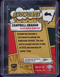 Campbell Graham #/60 - 2024 NRL Traders Titanium Showcase Caricatures Gold CASE HIT