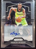 Andrew Wiggins - 2019-20 Panini Prizm NBA Basketball base Signatures Autograph #160