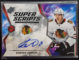 Dominik Kubalik - 2020-21 Upper Deck SPX Hockey Super Scripts Autograph #S-DK