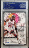 Michael Jordan - 1995-96 Skybox E-XL Black Border #10 - PSA 9 MINT