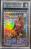 Michael Jordan - 1996-97 Topps Stadium Club Class Acts REFRACTOR #CA1 - BGS 8.5