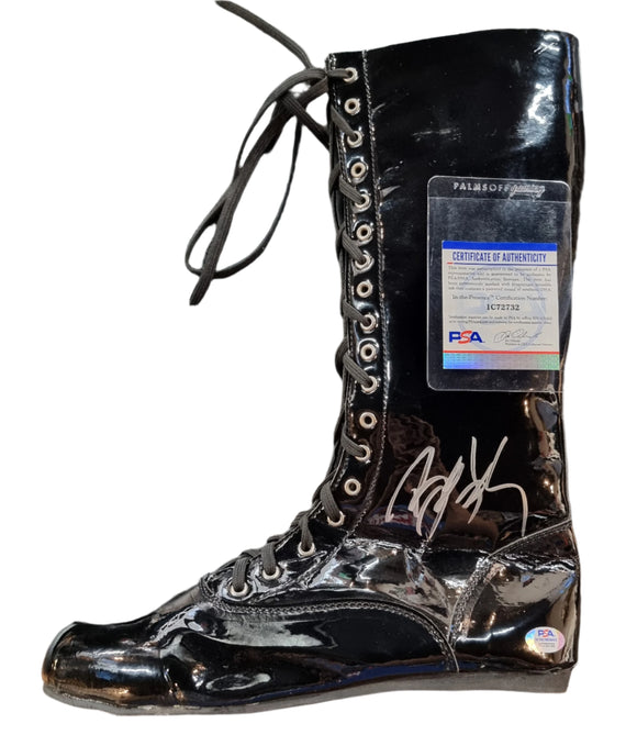 Bill Goldberg Autographed WWE Wrestling Boot w/ COA