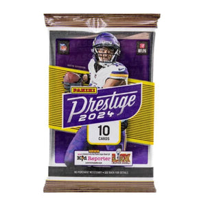 2024 Panini Prestige NFL Football cards - Retail Pack