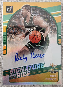 Ricky Pierce - 2020-21 Panini Donruss NBA Basketball Signature Series Auto #SG-RPC