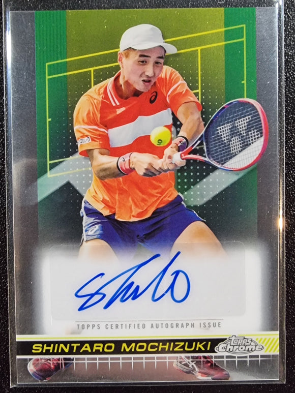 Shintaro Mochizuki - 2024 Topps Chrome Tennis Autograph base #TCA-SMI