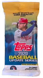 2020 Topps Update Series MLB Baseball - Cello/Fat/Value Pack