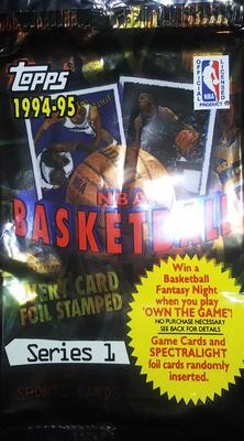 1994-95 Topps Series 1 NBA Basketball - Hobby Pack