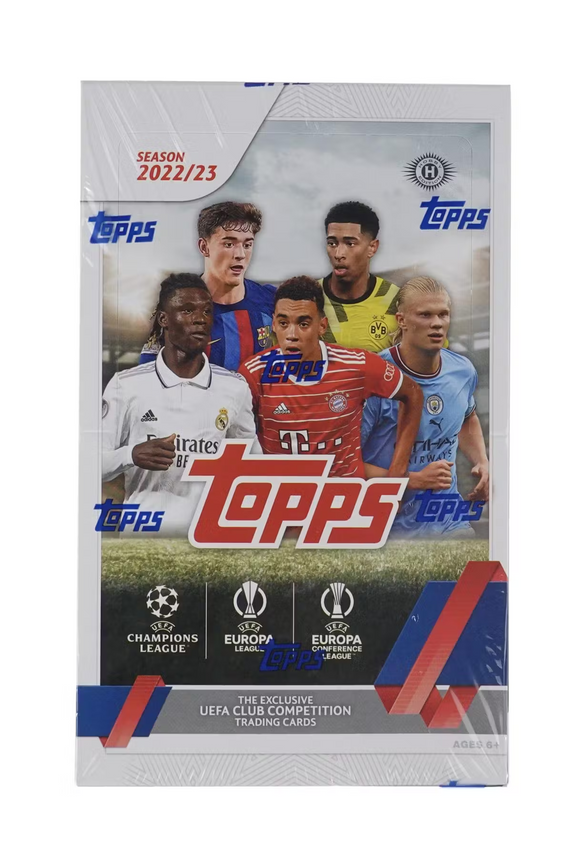 2022-23 Topps UEFA Club Competitions Soccer - Hobby Box