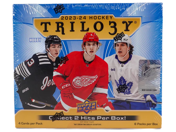 2023-24 Upper Deck Trilogy NHL Hockey - Hobby Box