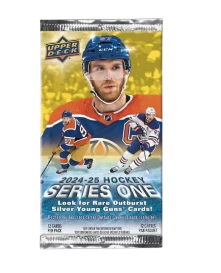 2024-25 Upper Deck Series 1 NHL Hockey - Retail Gravity Pack