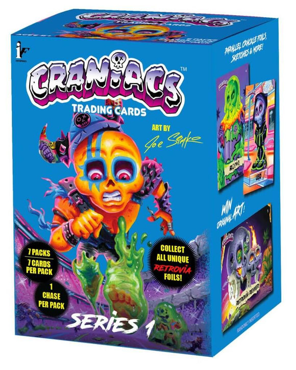 Craniacs Series 1 Trading Cards (2024) - Blaster Box