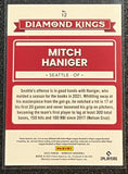 Mitch Haniger - 2022 Panini Donruss Baseball DIAMOND KINGS PURPLE Parallel #12