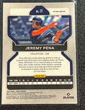 Jeremy Pena RC- 2022 Panini Prizm Baseball GREEN Parallel #17