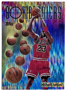 Michael Jordan - 1998-99 Topps Season's Best Bombardiers Insert #SB6 (VG-NM)