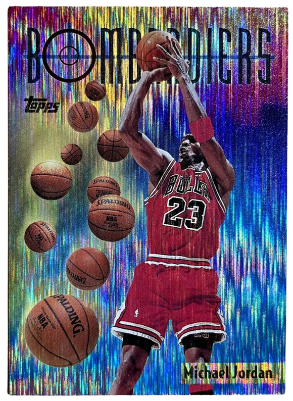 Michael Jordan - 1998-99 Topps Season's Best Bombardiers Insert #SB6 (VG-NM)